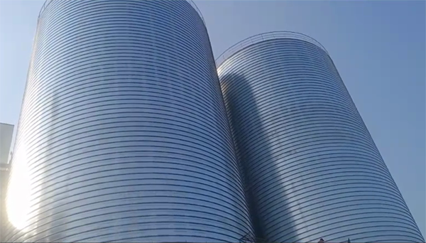 小店2座混凝土高架卷板仓